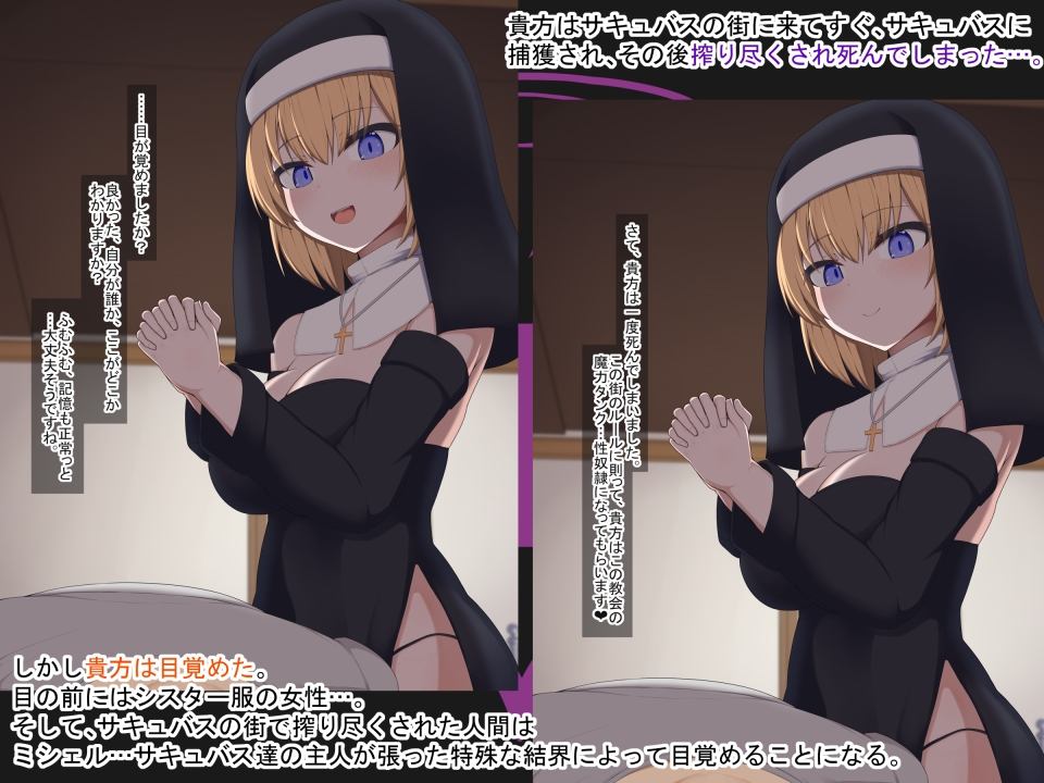[Live2D]サキュバスの街の聖なる場所 – Preview 2