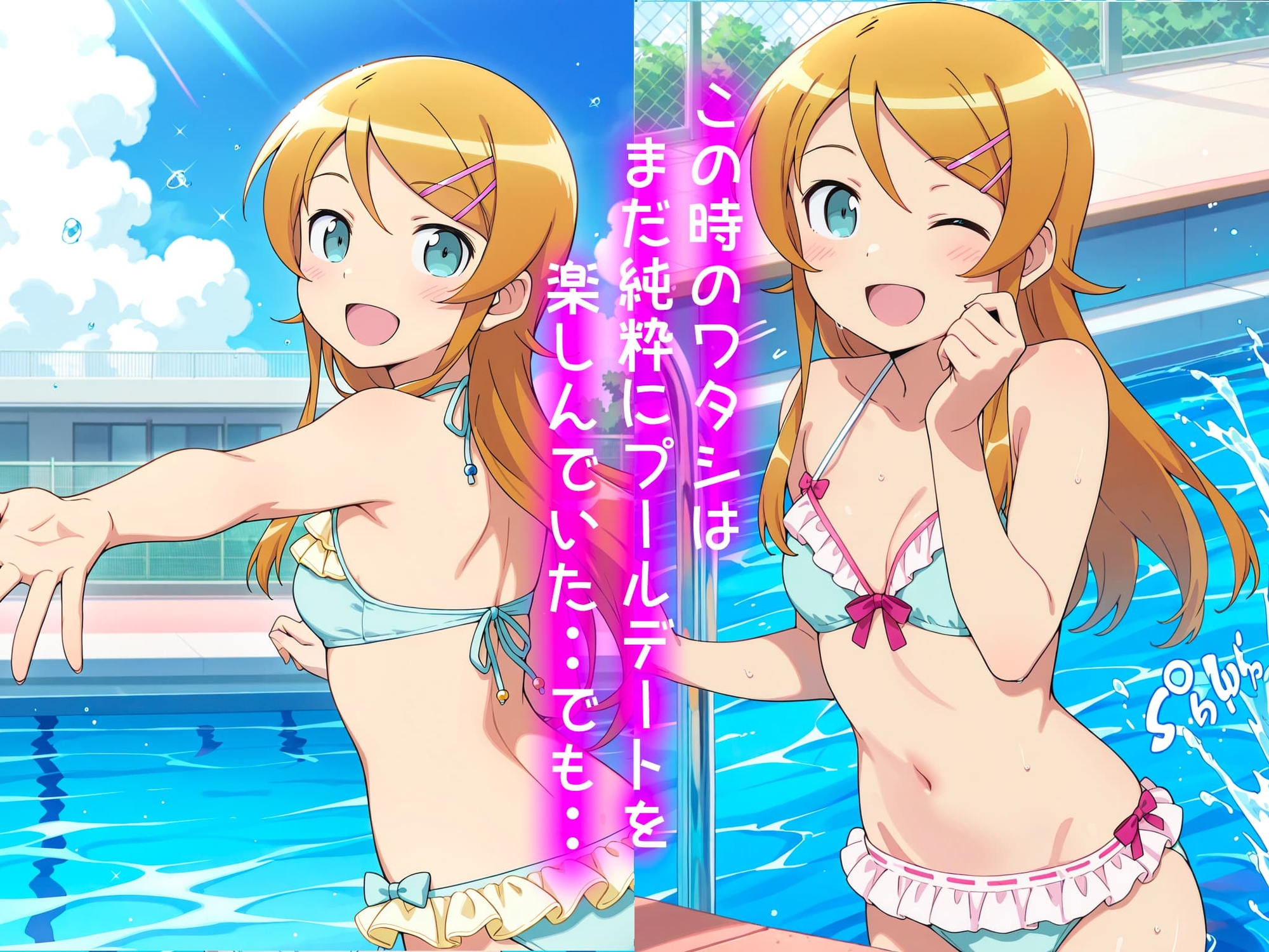 高◯桐乃の処女卒業記録2〜inプールデート編〜