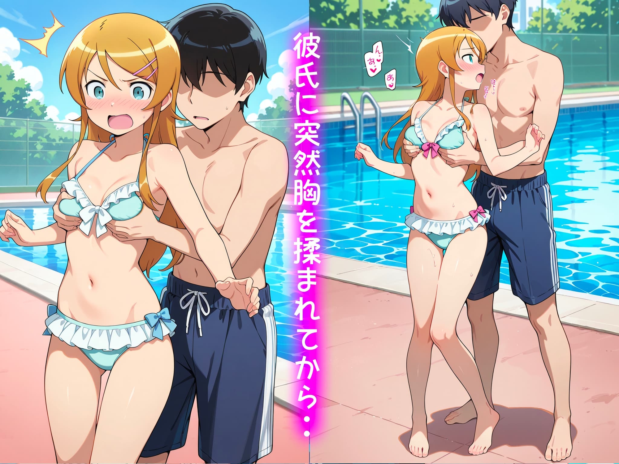 高◯桐乃の処女卒業記録2〜inプールデート編〜