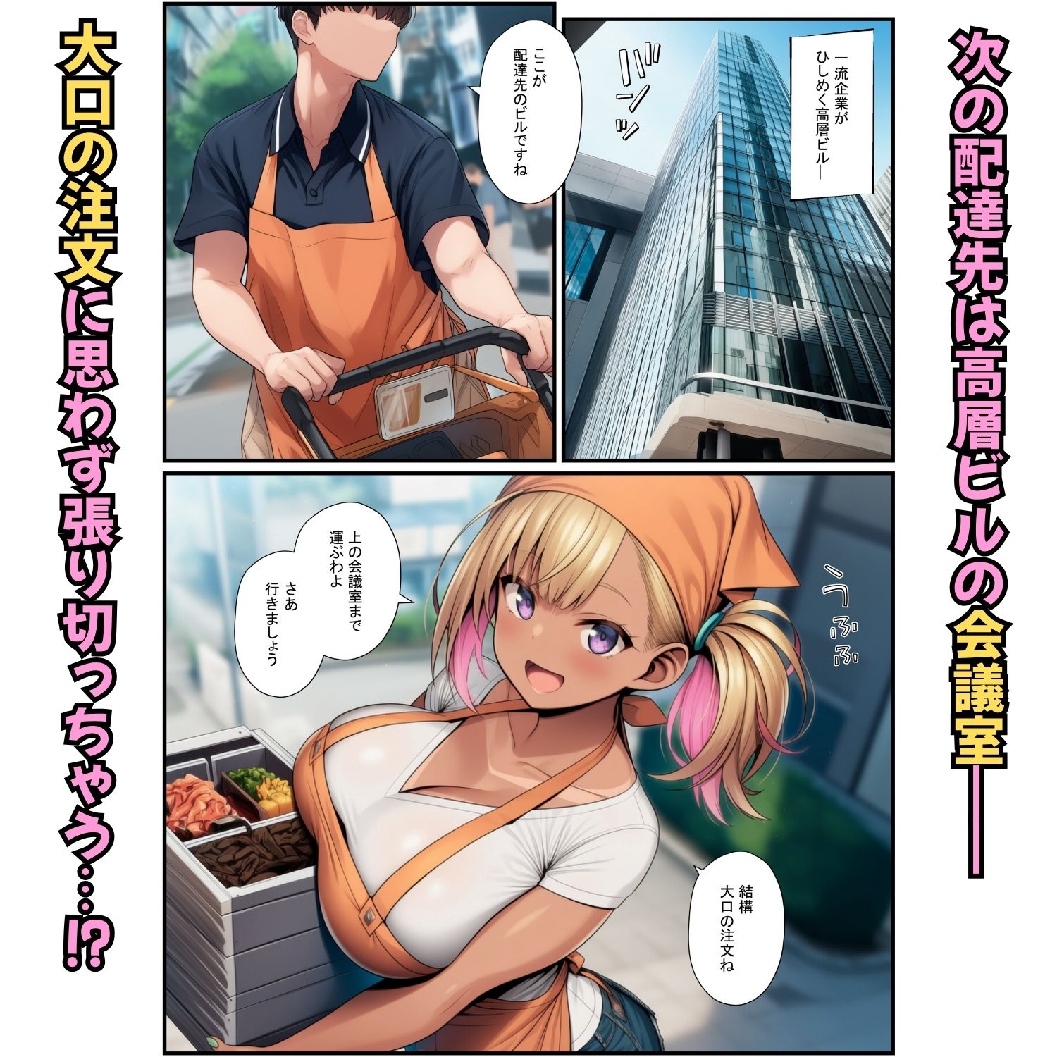 お弁当屋の看板娘が生ハメ奉仕！配達先で寝取られ肉便器堕ち