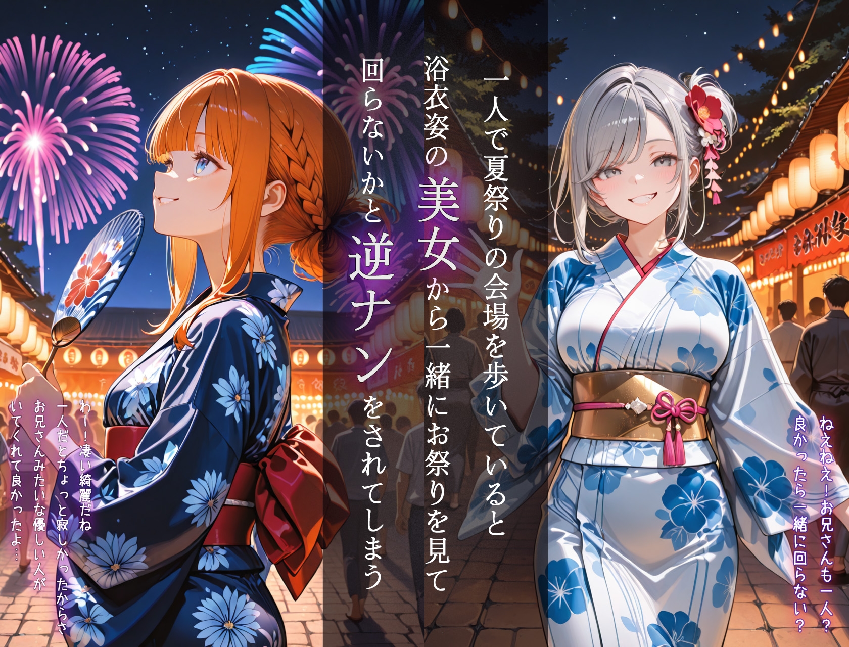 夏祭りで出会ったお姉さんがドS肉食痴女でお仕置き搾精されまくった話