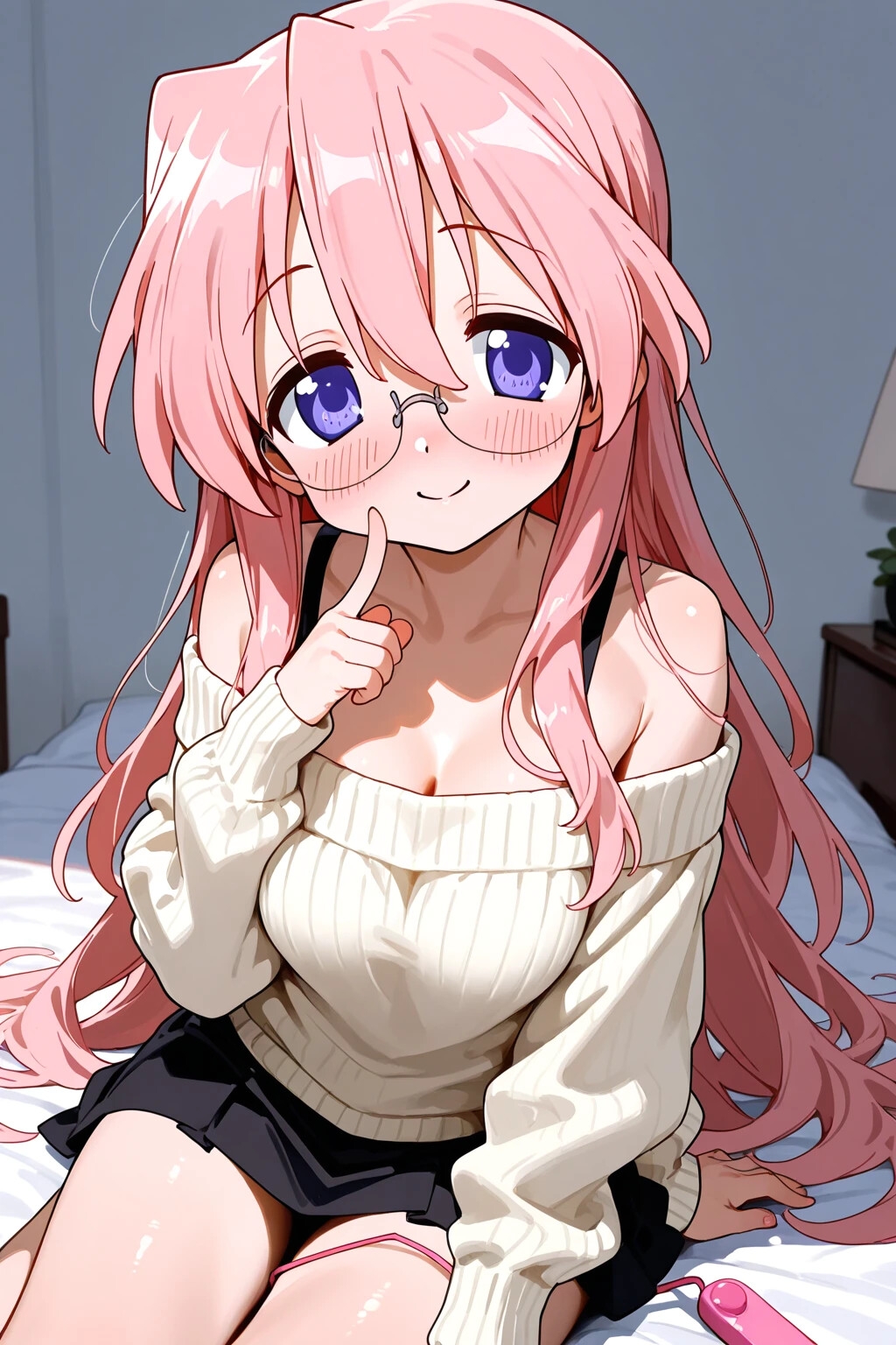 ピンクは淫乱