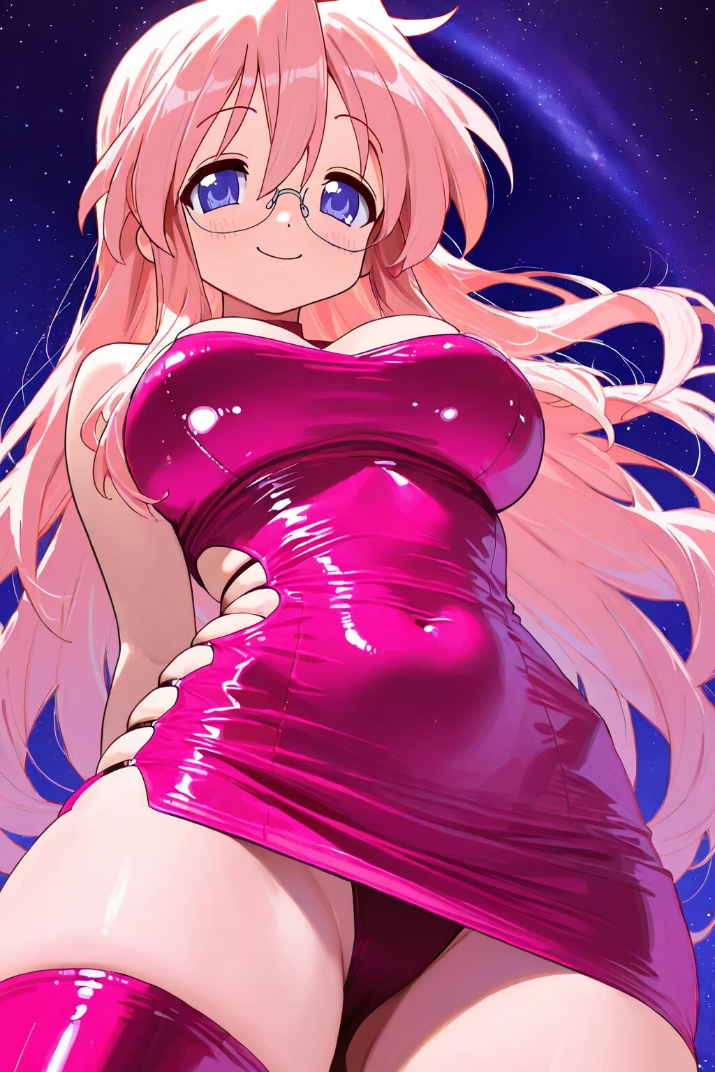 ピンクは淫乱