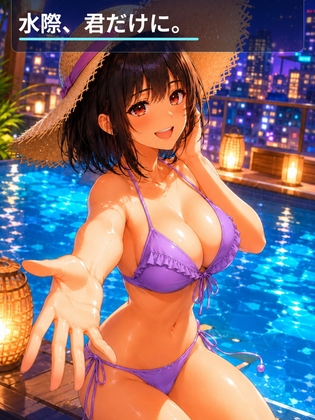 水際、君だけに。-月城美玲 水着グラビア画集- – main preview