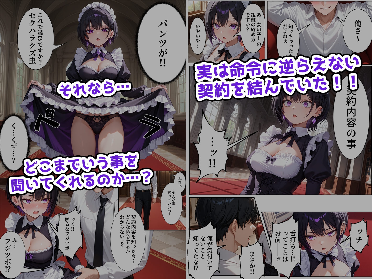 無感情メイドを金の力で言いなりにしてみたら思ったより命令聞いてくれたから調子に乗って…