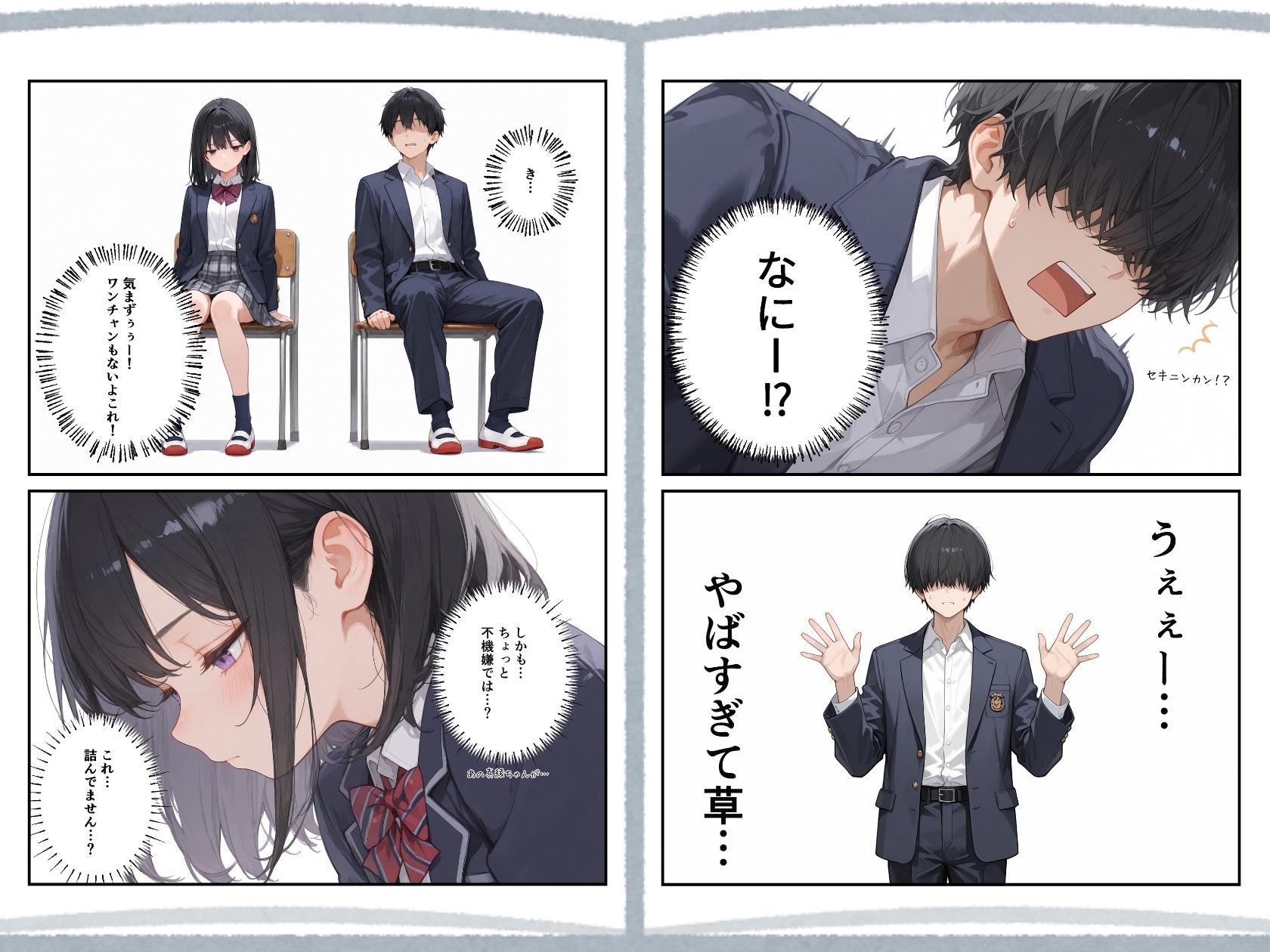 修学旅行、後。憧れの同級生との後日談。