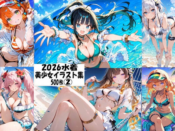 2026水着美少女イラスト集2 – main preview