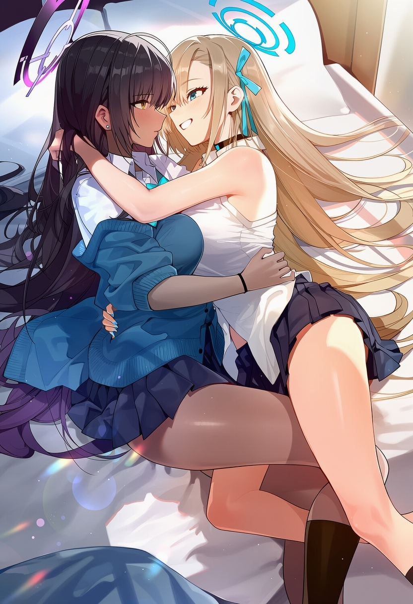 ブルア◯ アス◯&カリ◯ 百合百合イラスト集