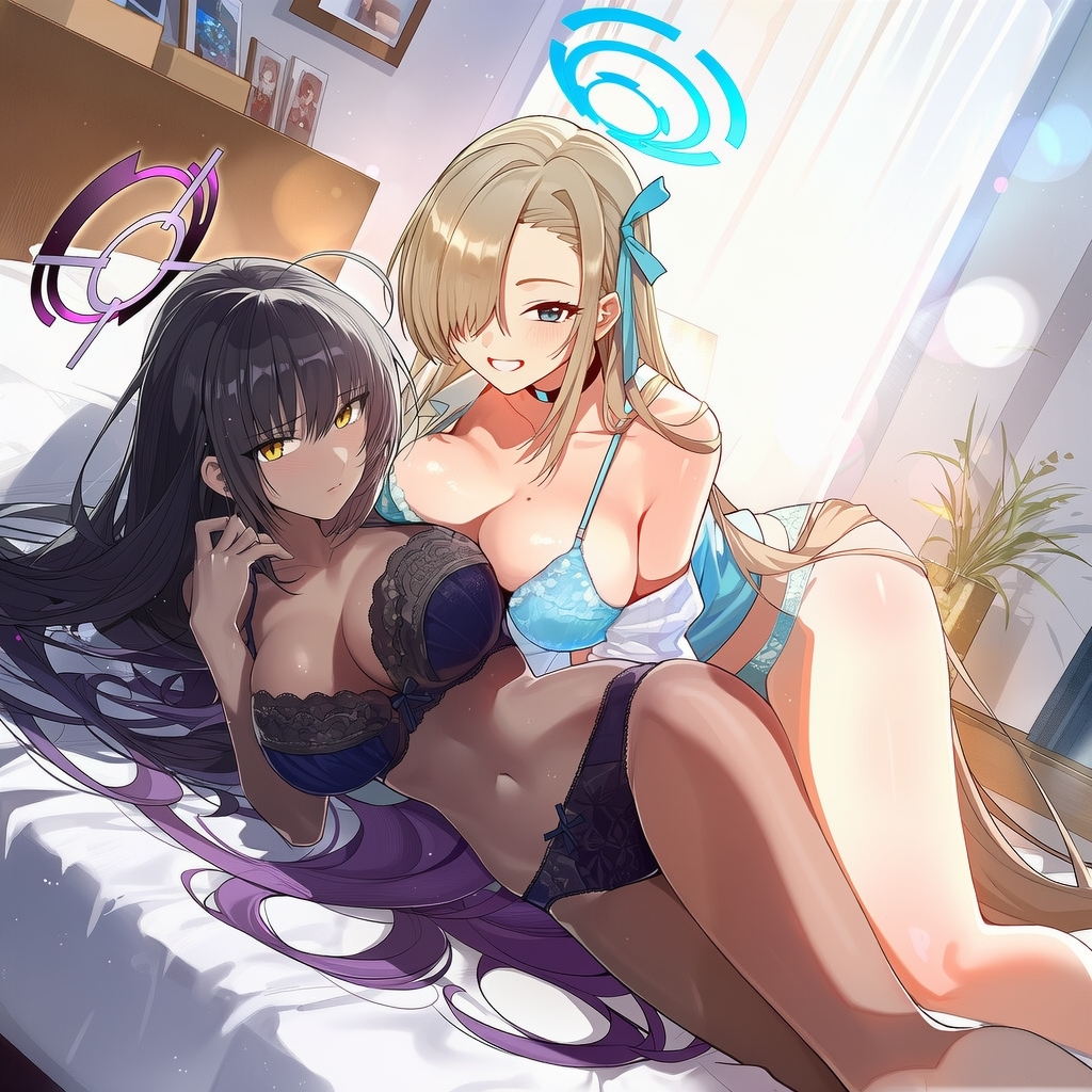 ブルア◯ アス◯&カリ◯ 百合百合イラスト集