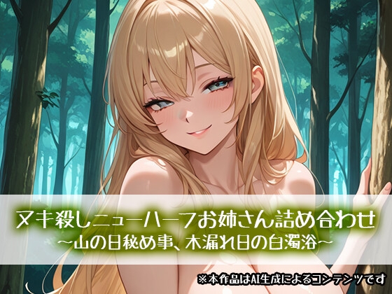 ヌキ殺しニューハーフお姉さん詰め合わせ～山の日秘め事、木漏れ日の白濁浴～ – main preview