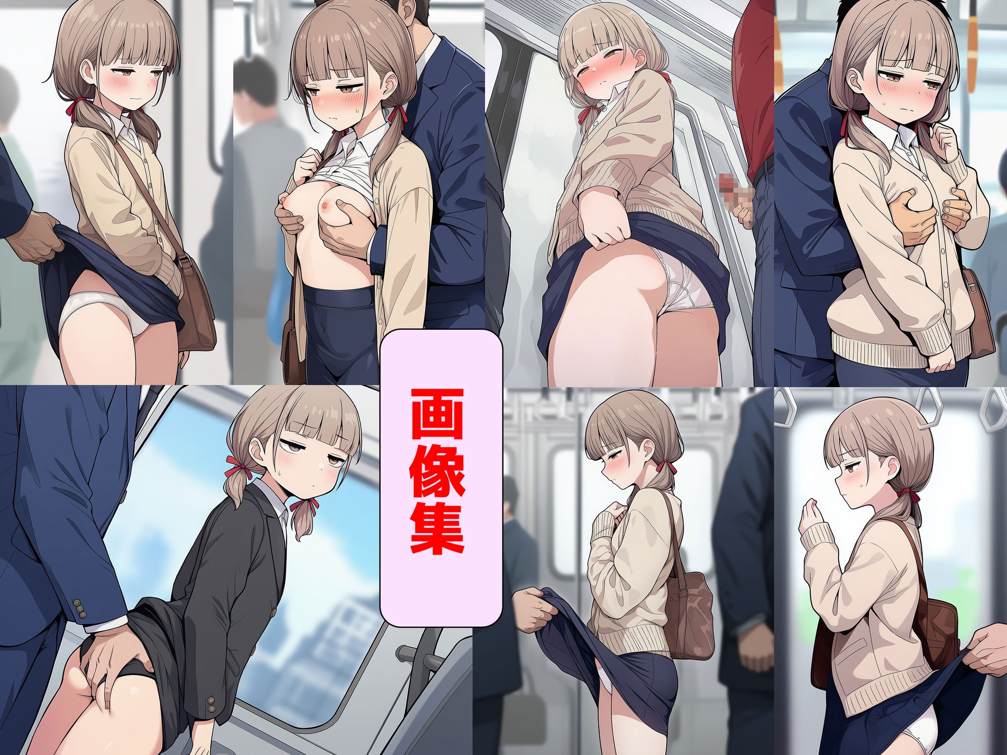 日替わりさゆりさんの通勤&職場 短編漫画+画像集