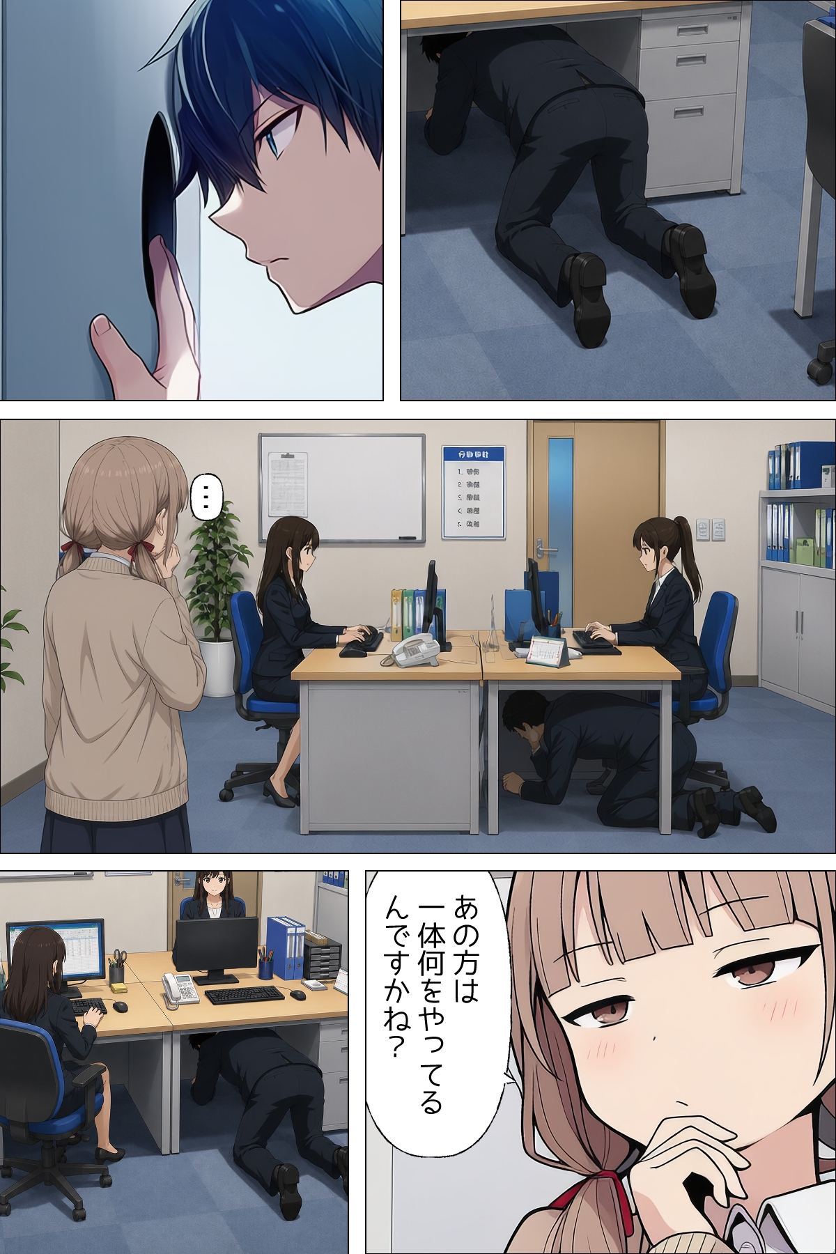 日替わりさゆりさんの通勤&職場 短編漫画+画像集