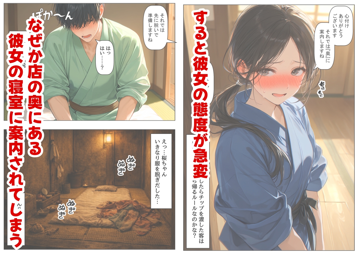 戦国時代に俺が転移したら、飯屋がエロすぎた実話