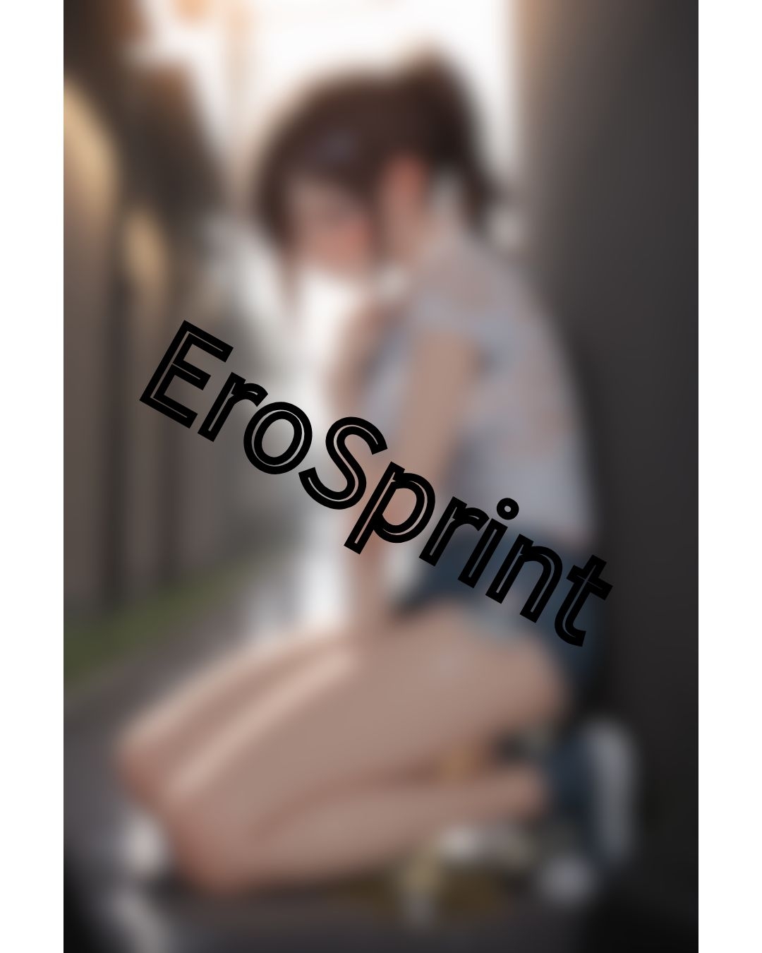 デニムホットパンツ女子のおしっこお漏らし(60枚) – Preview 8