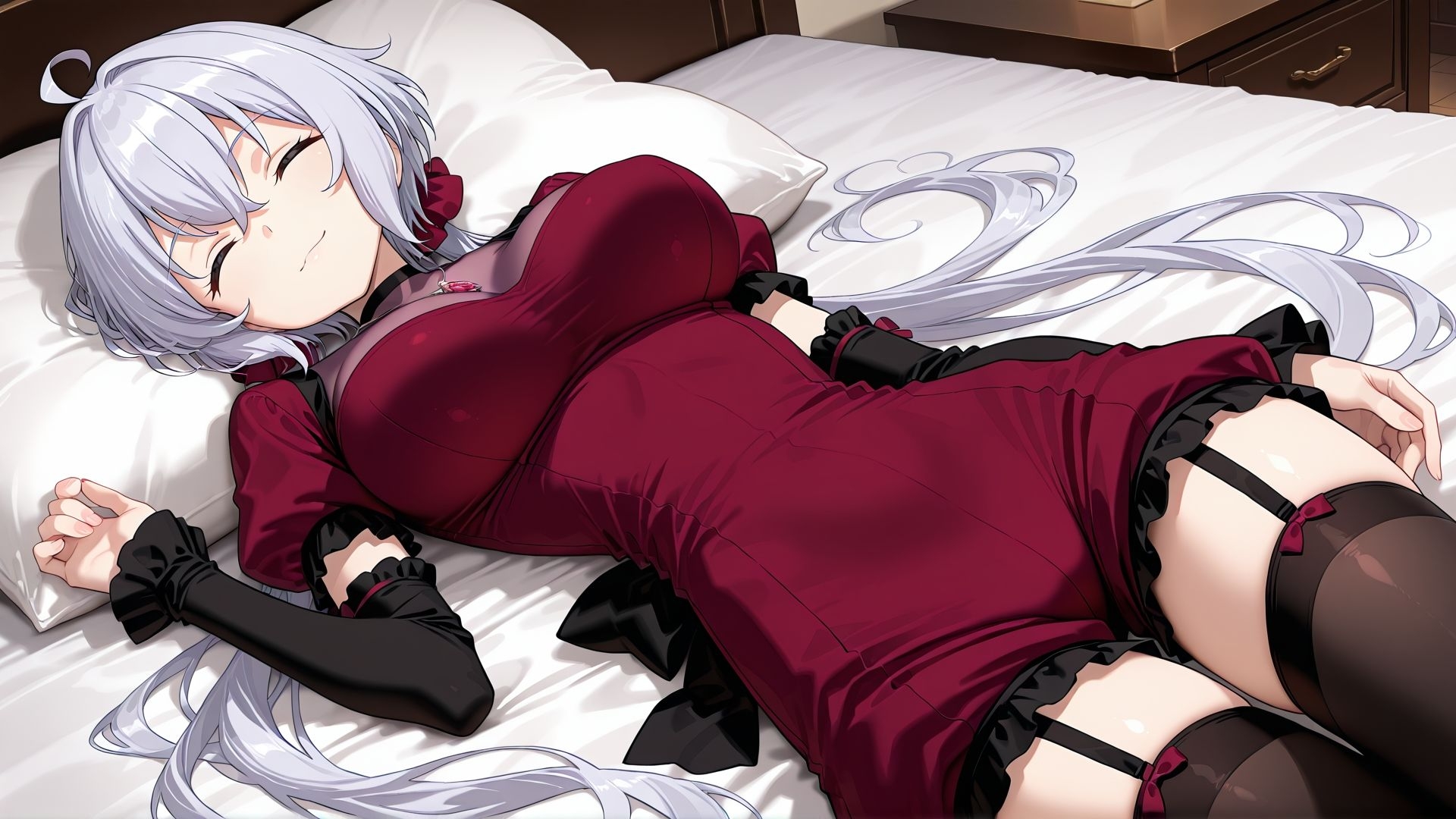 寝ている○○にぶっかけ くりす編