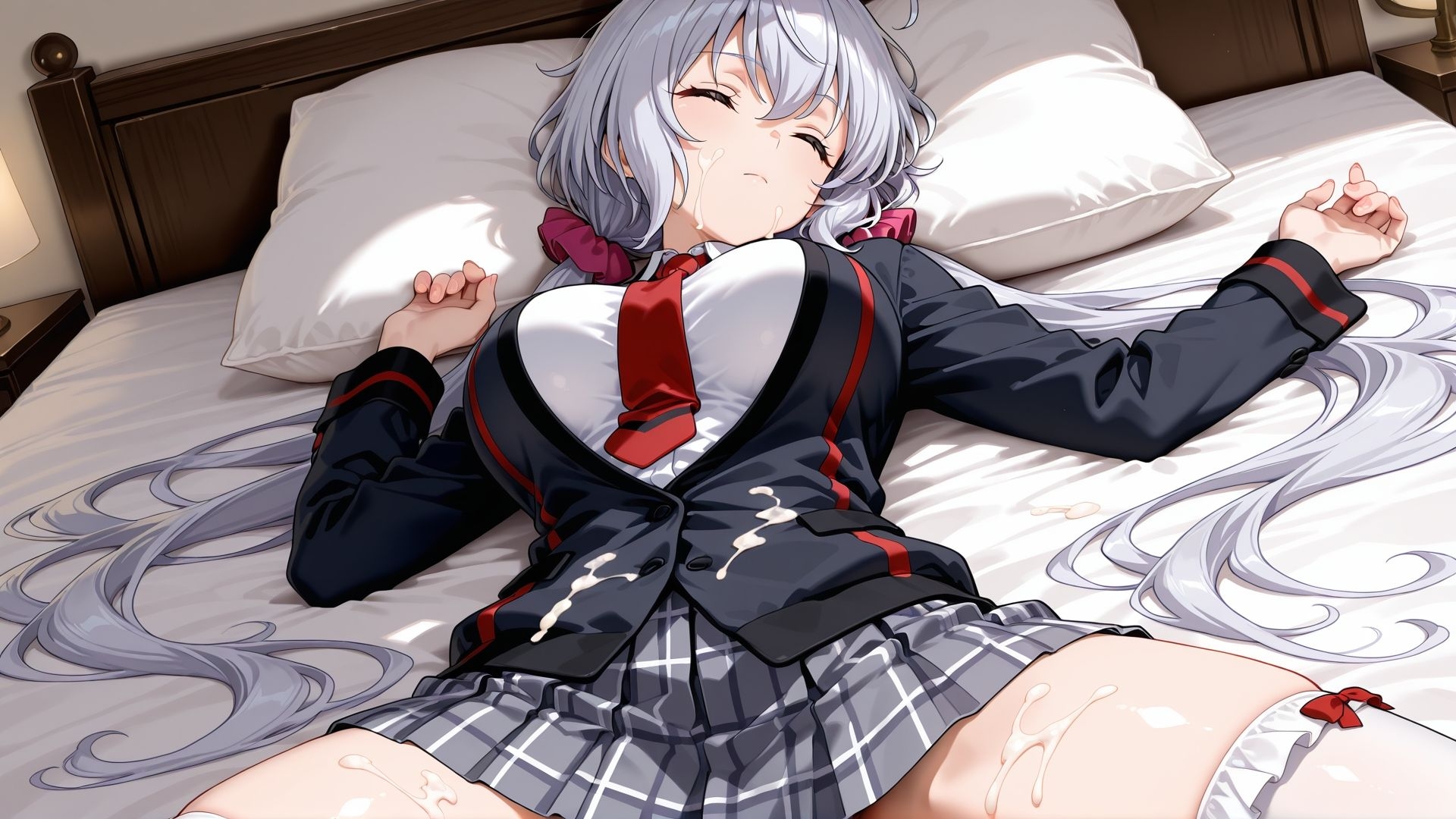 寝ている○○にぶっかけ くりす編