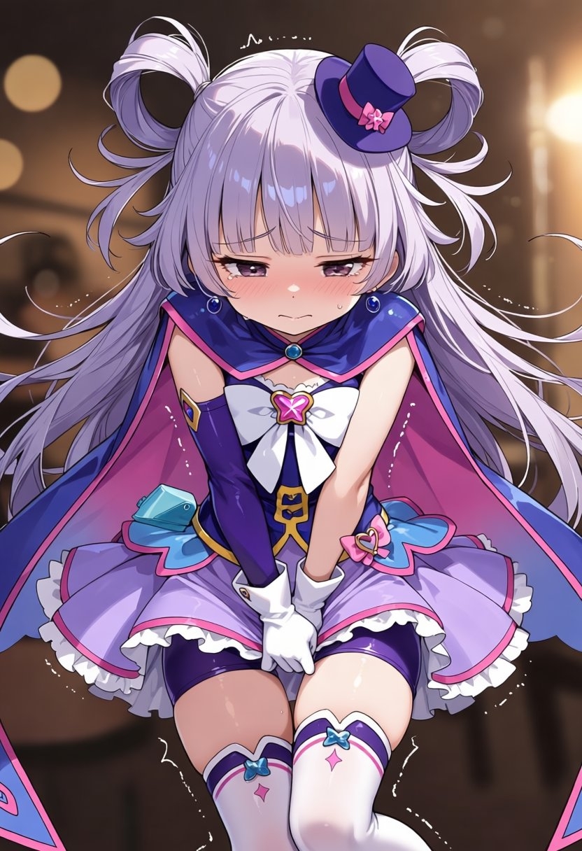 おしっこを我慢するがトイレに間に合わずおしっこを漏らしてしまう変身ヒロイン達【CG200枚】 – Preview 8