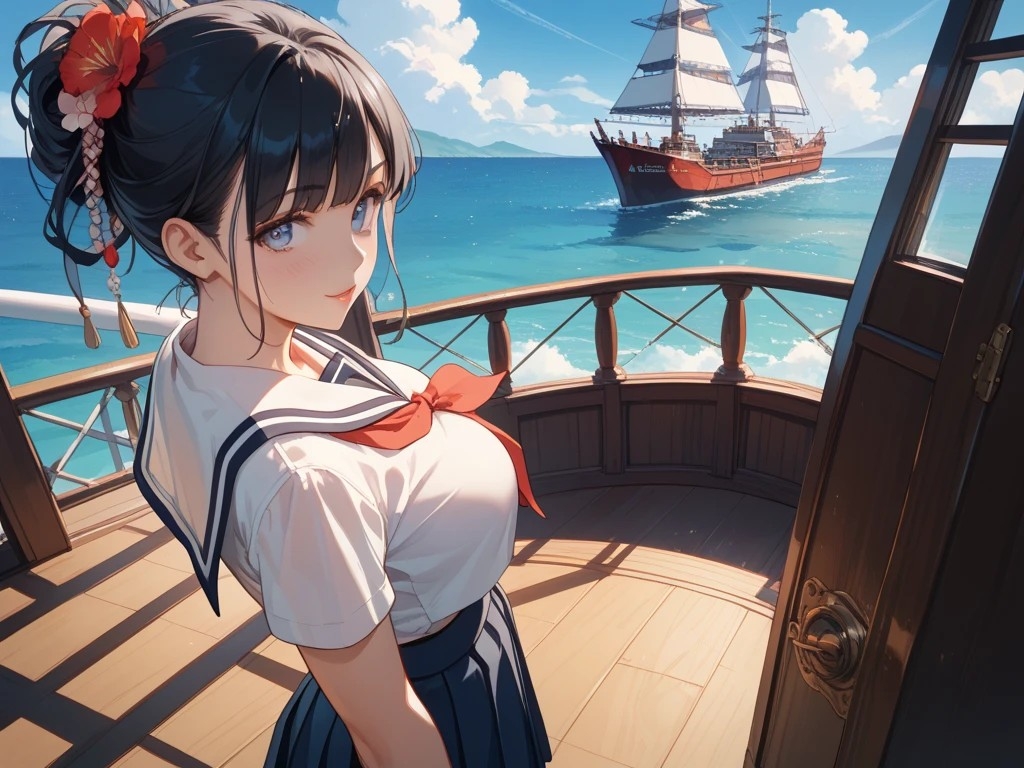 柔道娘と浴衣美女と船乗り美女とメイドのお仕事 – Preview 7