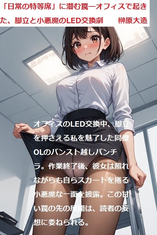「日常の特等席」に潜む罠―オフィスで起きた、脚立と小悪魔のLED交換劇 – Preview 2