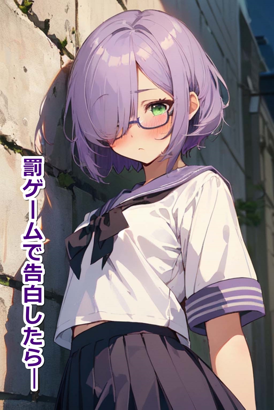 罰ゲームでクラスの目隠れ女子に告白したら、想像の100倍エロくて可愛すぎた件
