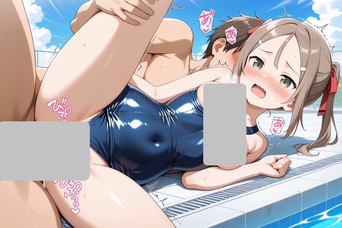 ゆ〇ゆキャラのスク水エッチイラストまとめ – Preview 9