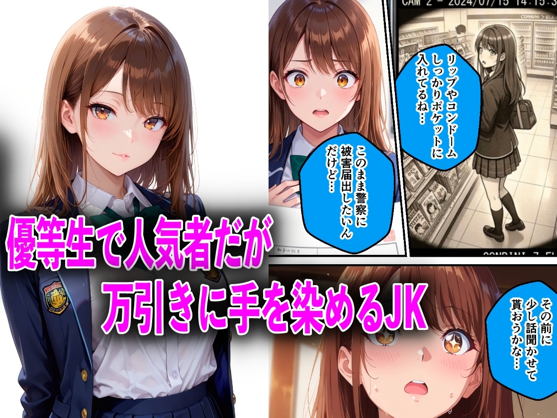JKが巨根チンポで中出し性教育された話