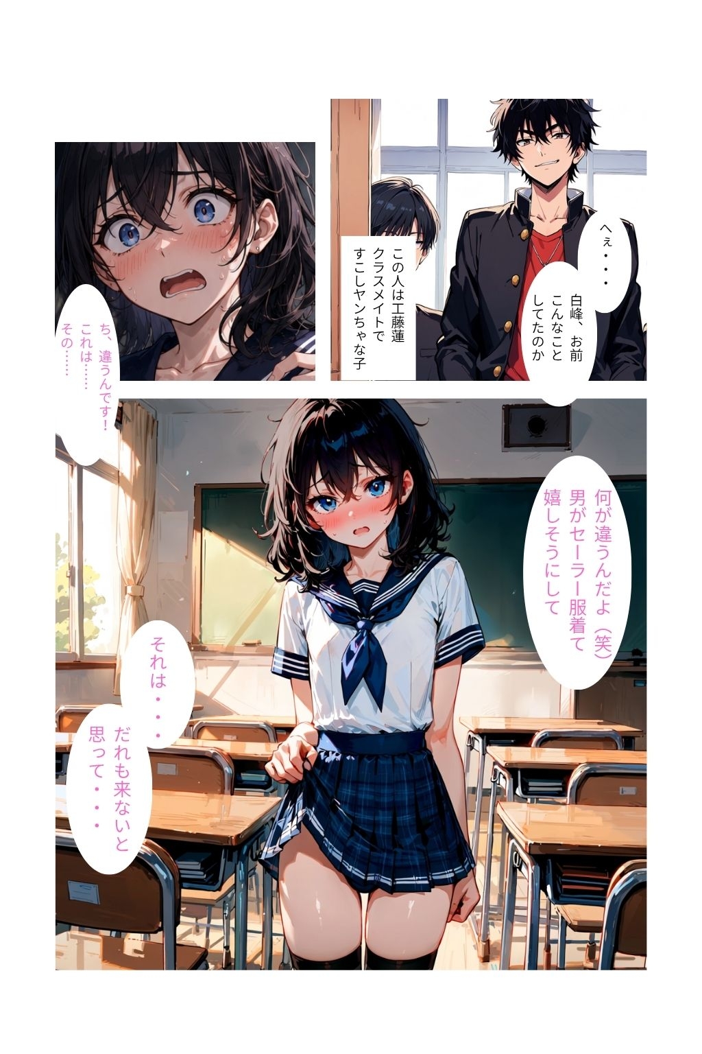 男の娘は今日も犯される〜アナル中出しで精液まみれの日々〜