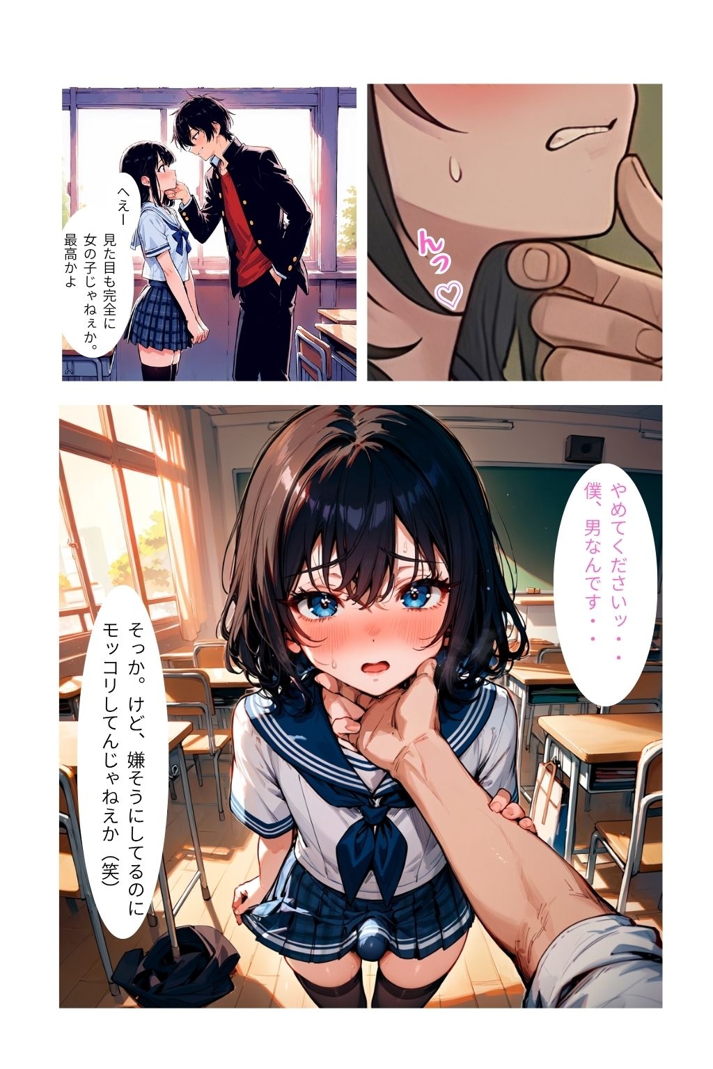 男の娘は今日も犯される〜アナル中出しで精液まみれの日々〜