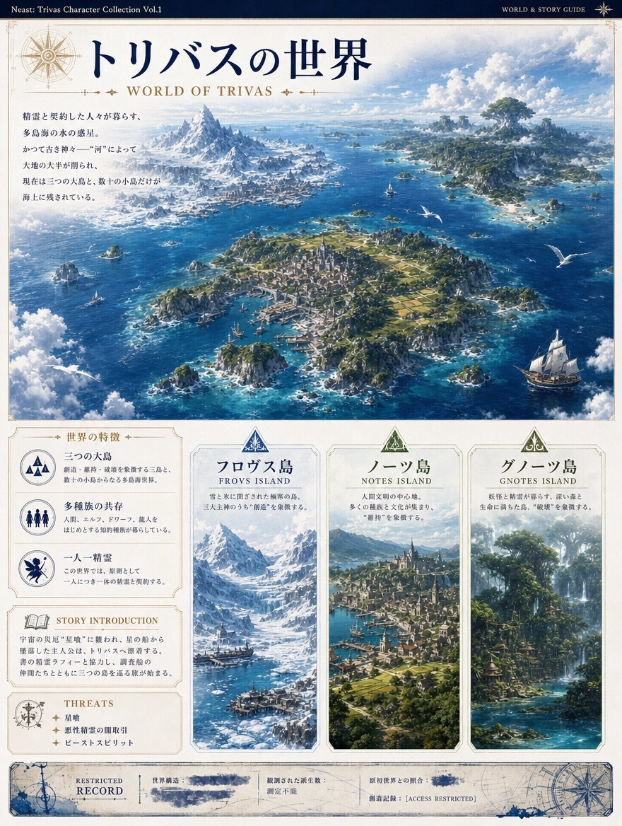 NeastTrivasアートブック – Preview 2