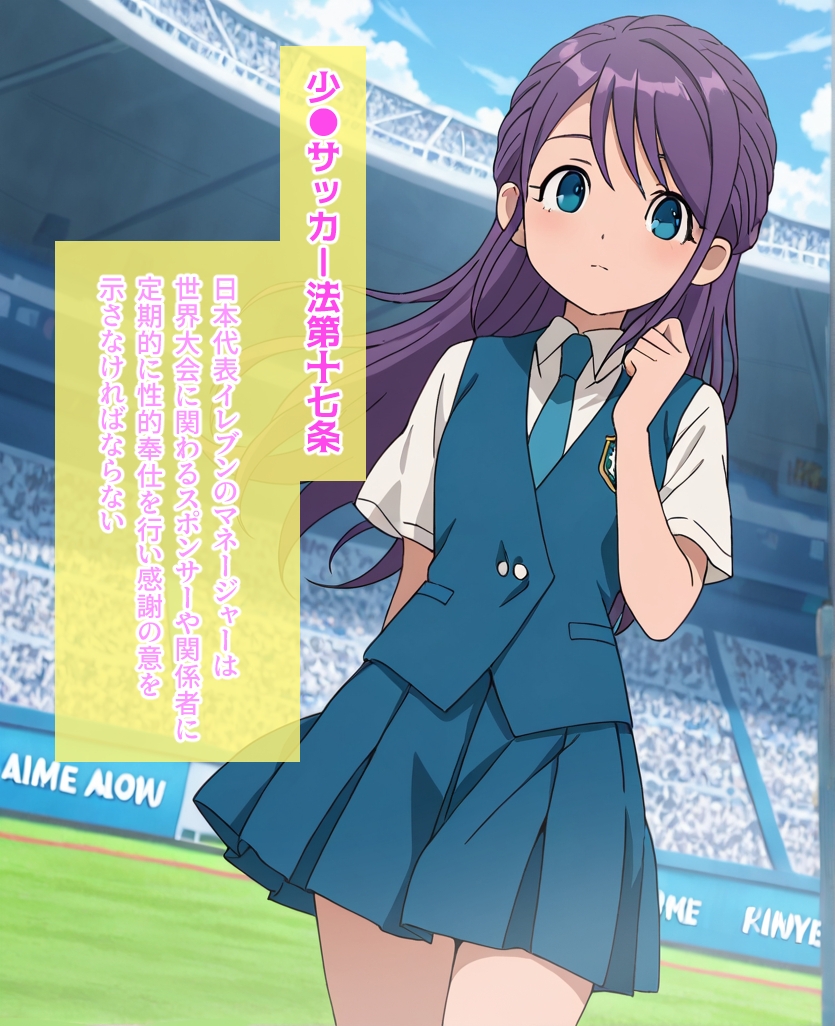 イナズマイ●ブンCG集 ーマネージャー達と公開生ハメセ●クスー