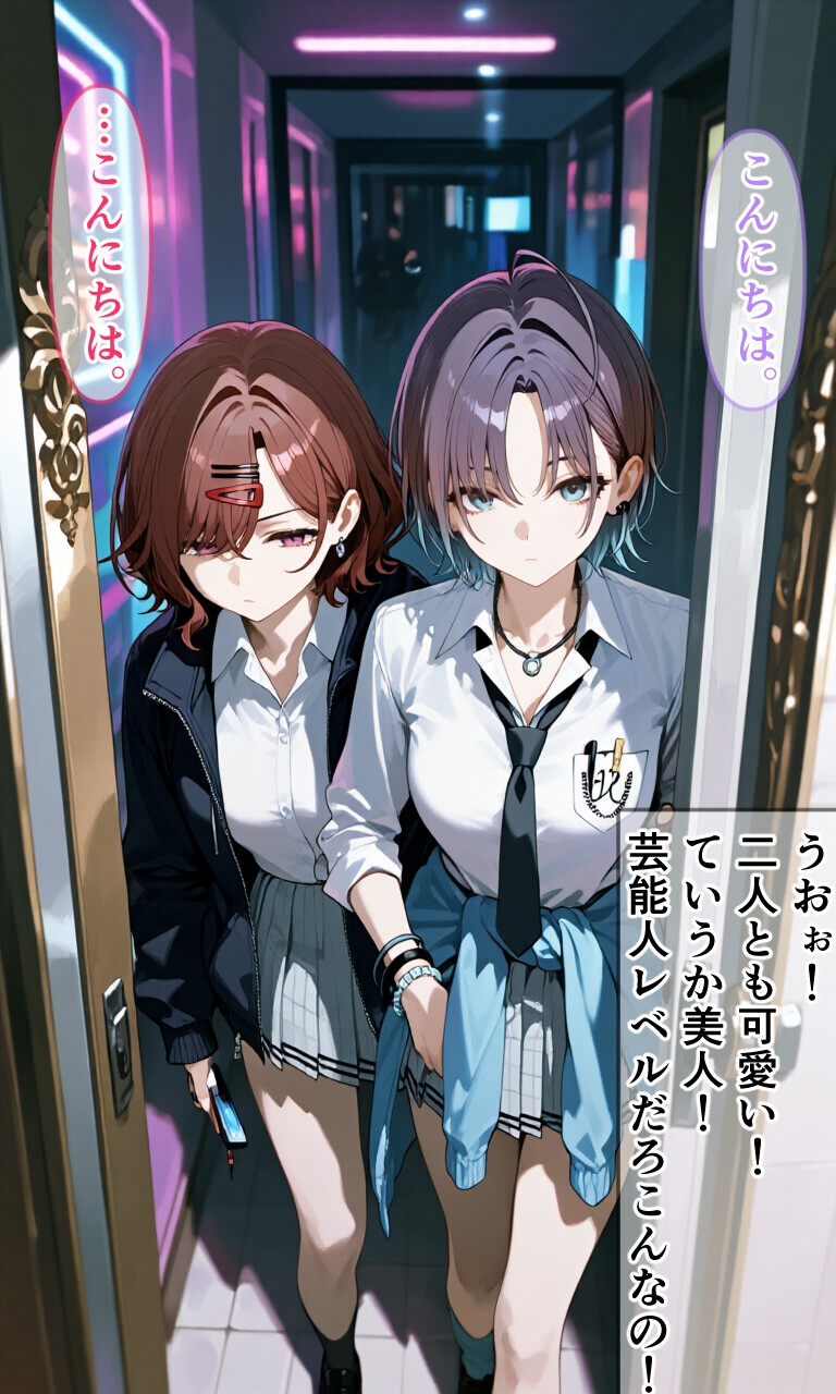 興味本位でパパ活体験してみたアイドル二人