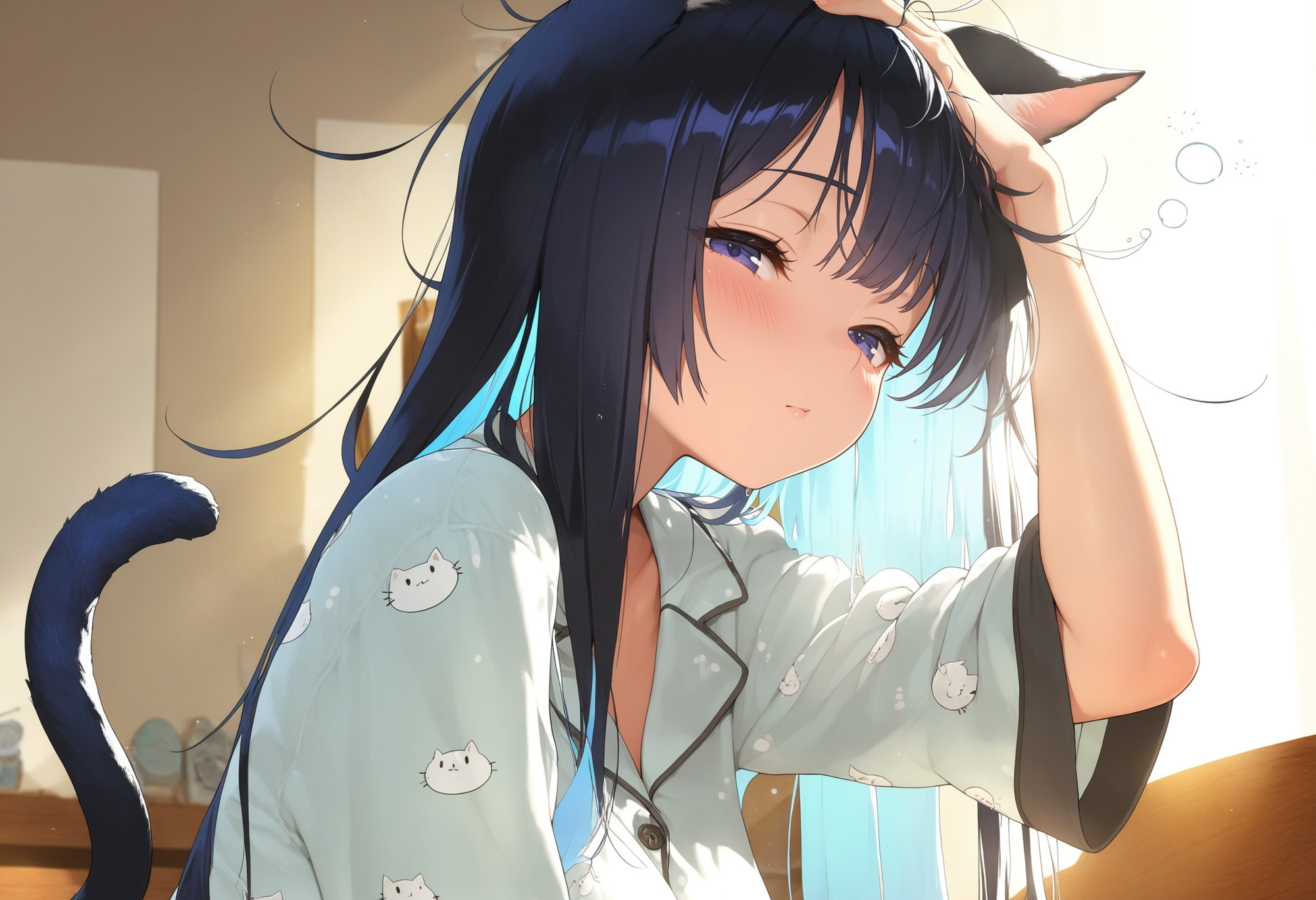 猫耳彼女とふたりの部屋