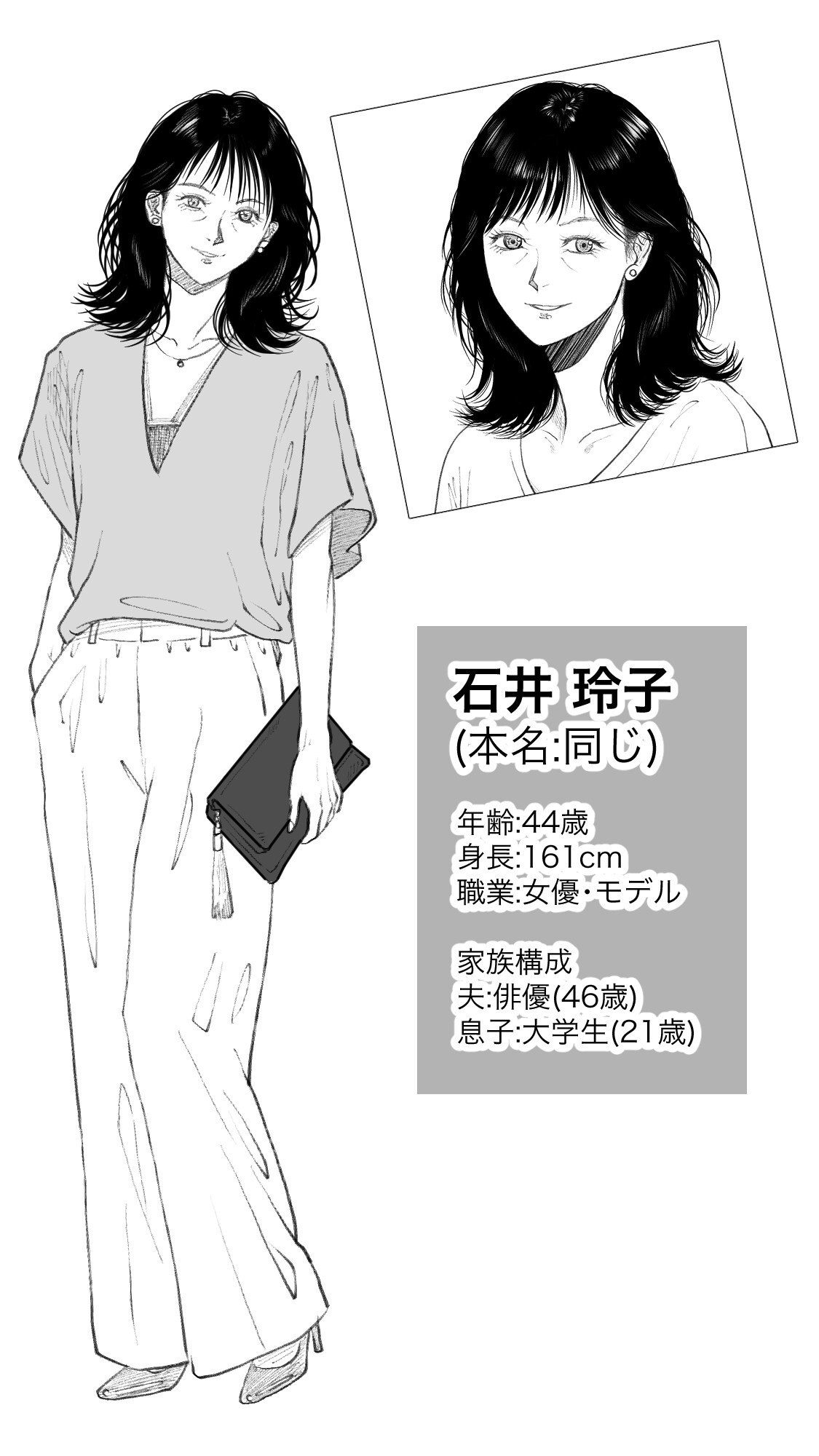 女優・石井玲子(44歳)の不倫〜息子と同い年の若手俳優と不倫をした美人女優についての下劣な噂話〜 – Preview 2