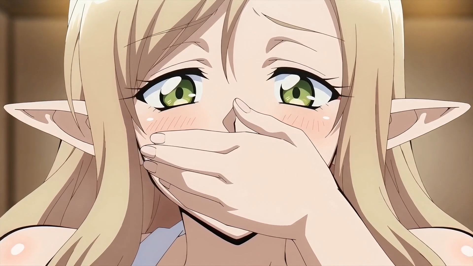 巨乳エルフさんと女医さんのエッチな百合くしゃみアニメ！/ A Sexy Yuri Sneeze Anime Between a Busty Elf and a Female Doctor!