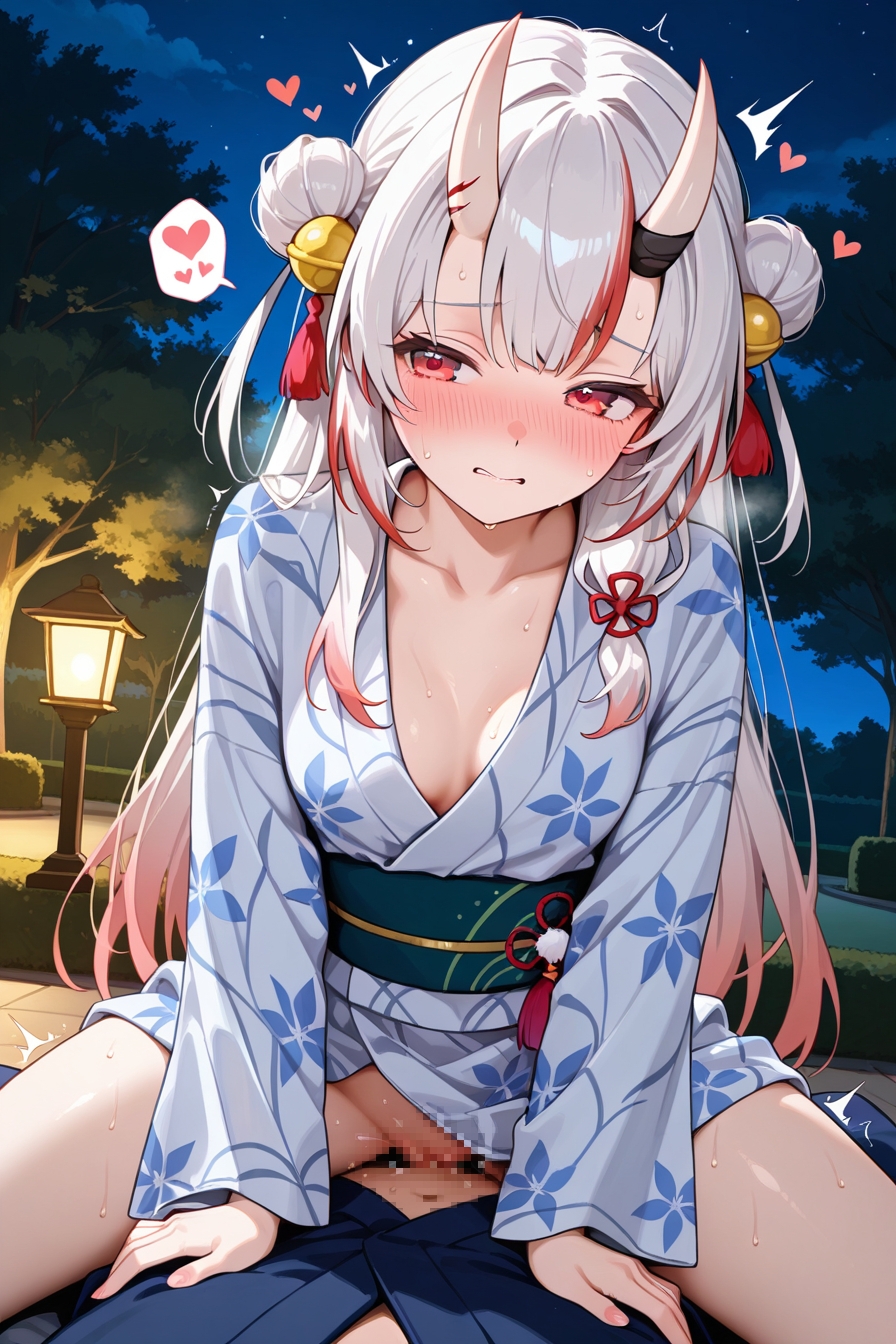 夏祭りデートでイチャラブ浴衣えっち ホ○ライブ2期生編