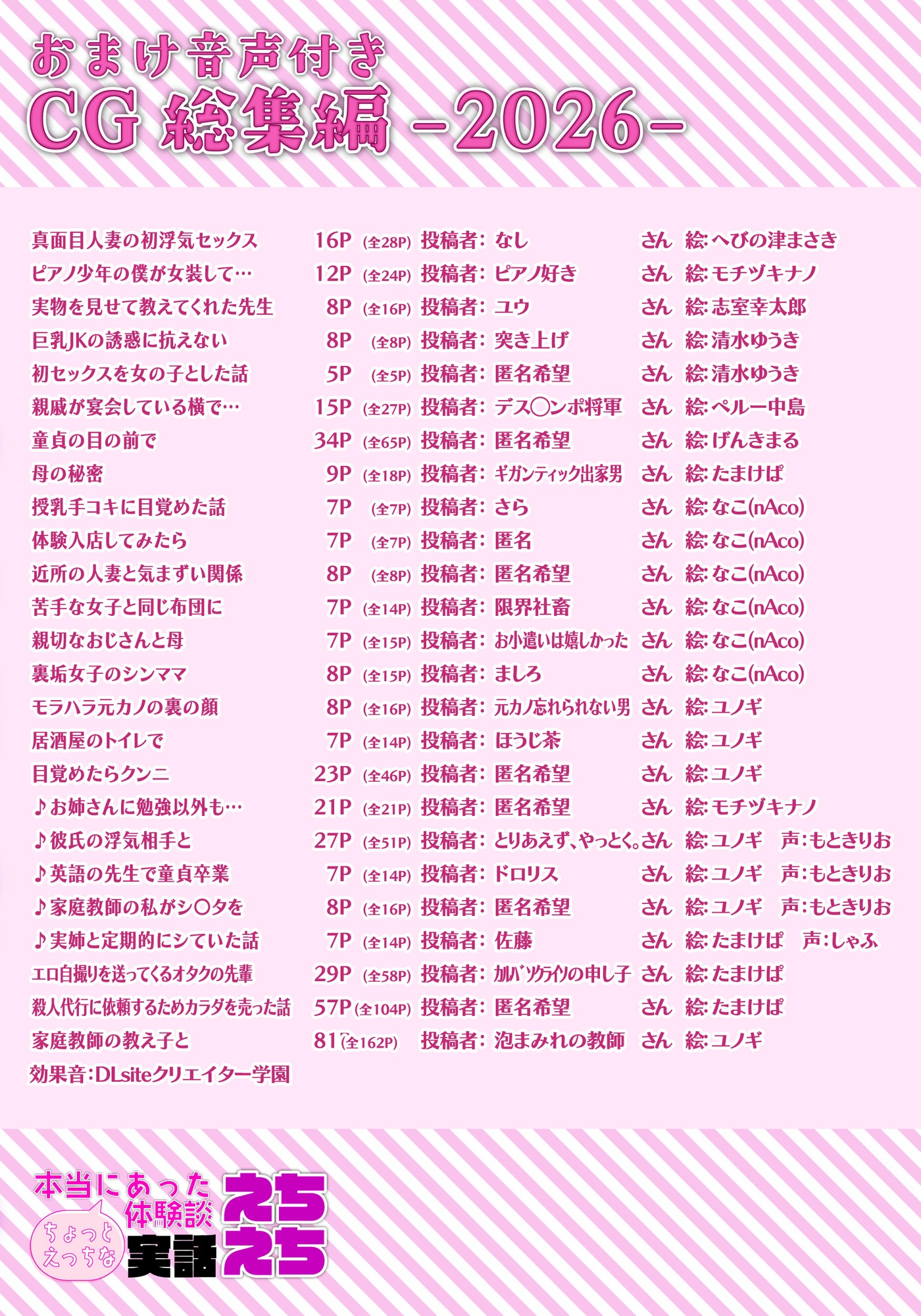 【音声付き】実話えちえちCG総集編2026 – Preview 3