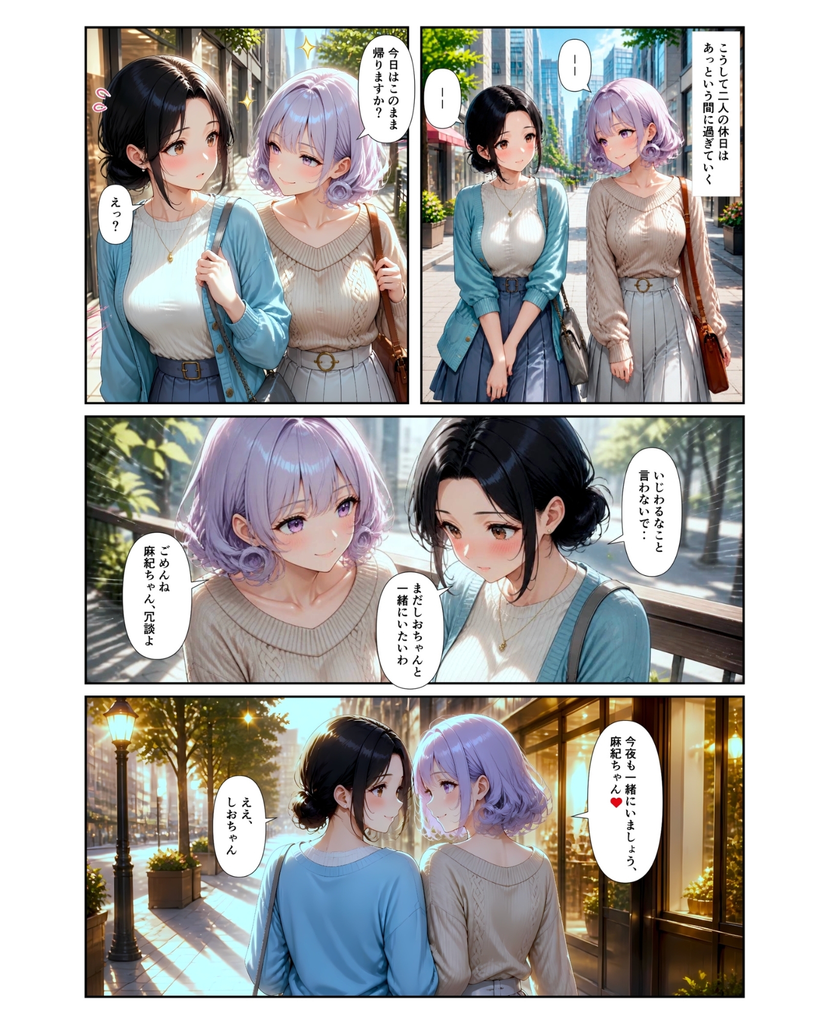 「百合・トライアングル」～有能だけど”カワイイ”女上司は私のもの～
