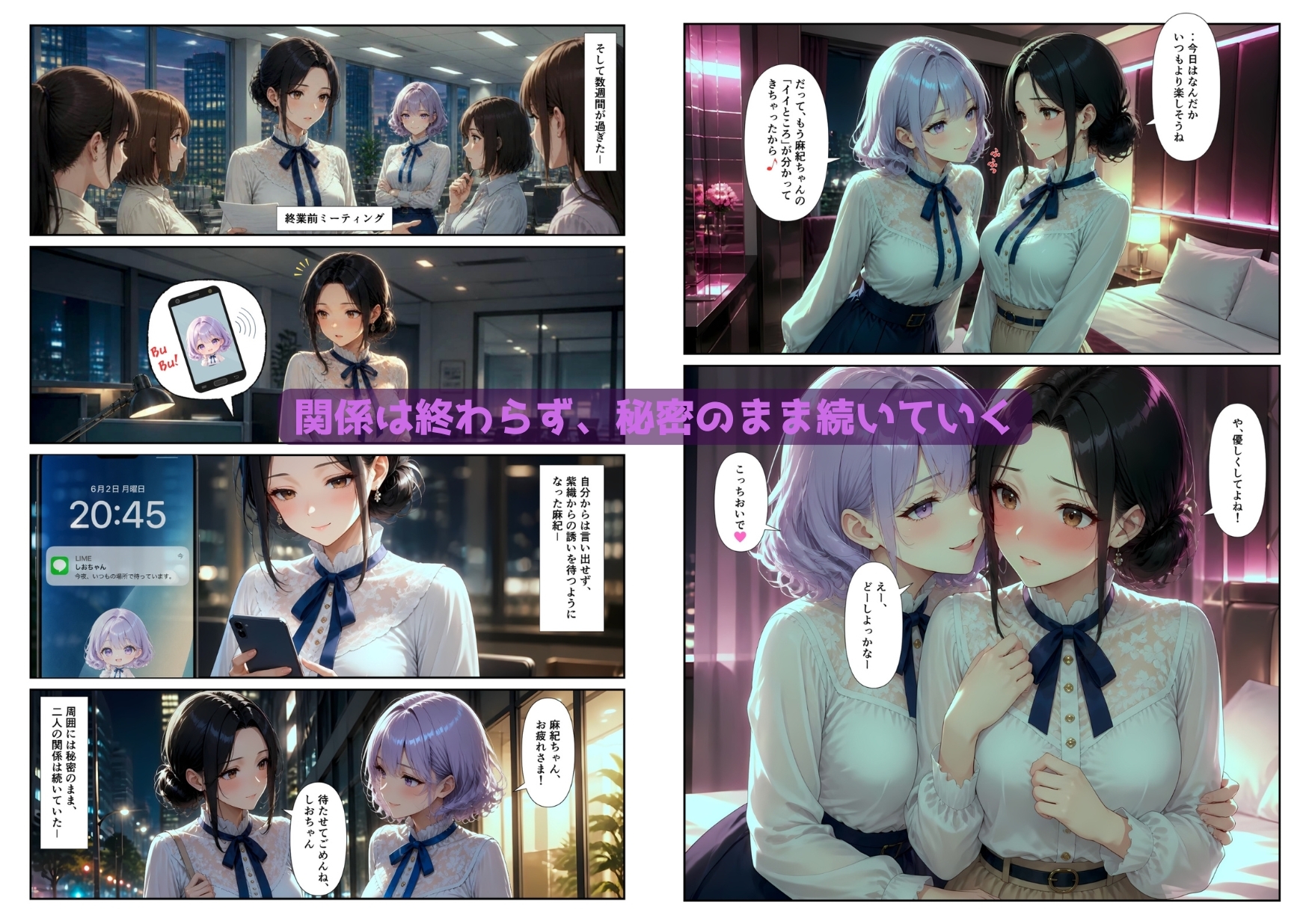 「百合・トライアングル」～有能だけど”カワイイ”女上司は私のもの～