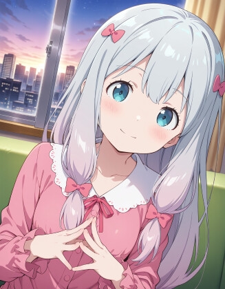 和〇紗霧 お家で