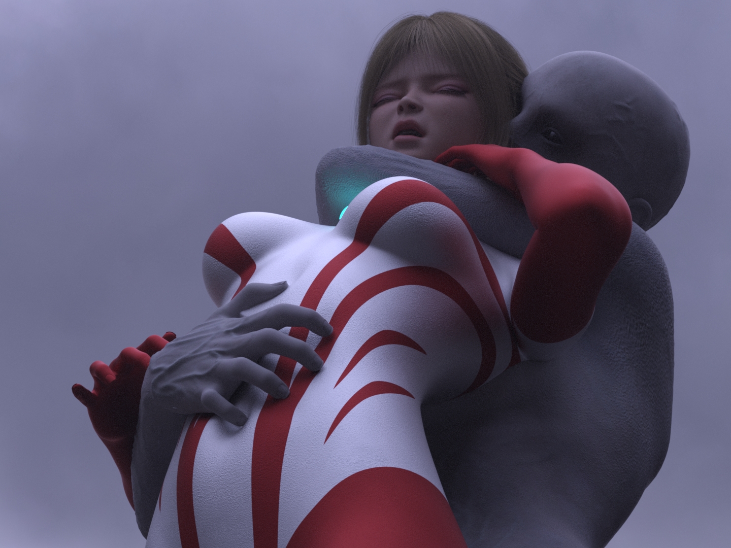 巨大ヒロイン 吸い尽くされるエネルギー – Preview 4