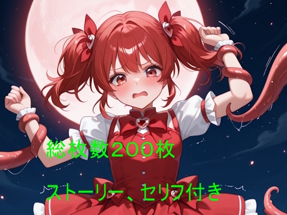 触手に堕ちた赤い髪の魔法少女 〜正義の終わりと快楽の始まり〜