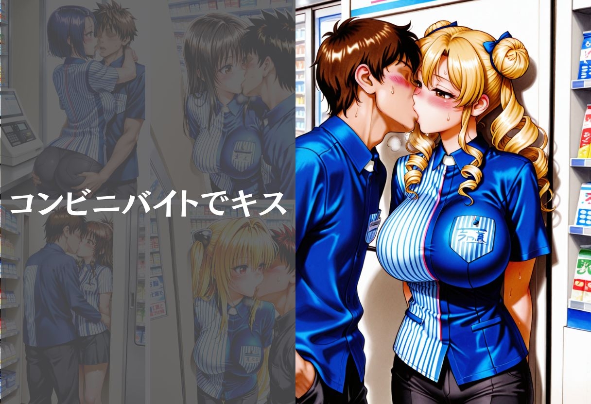 アルバイトに疲れ切った巨乳美女学生が、バイト先の先輩に勤務中に寝取られ快楽堕ちした話 Vol.1