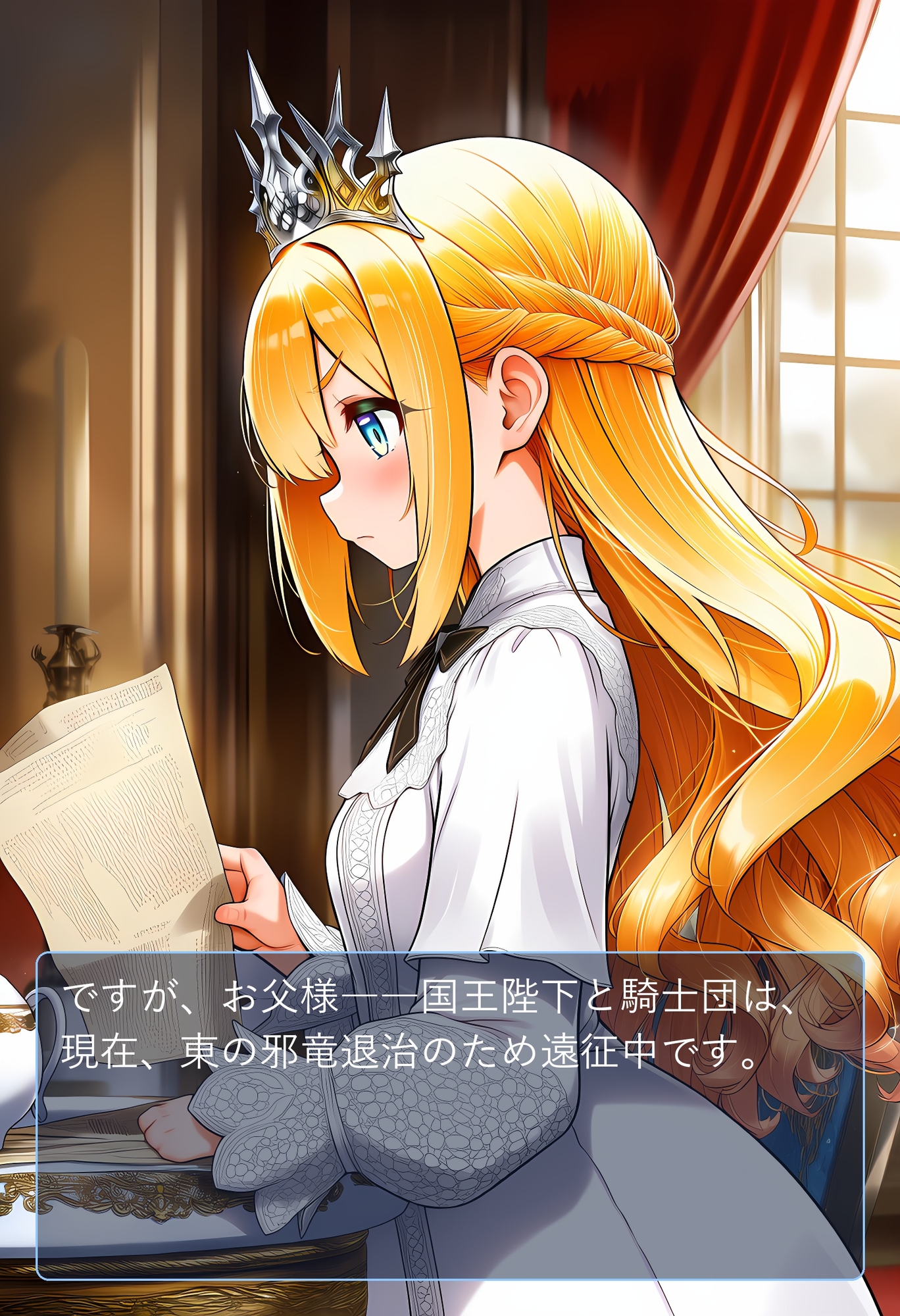 金髪王女とエルフ魔術師のスライムとゴブリン退治(されちゃう話) – Preview 2