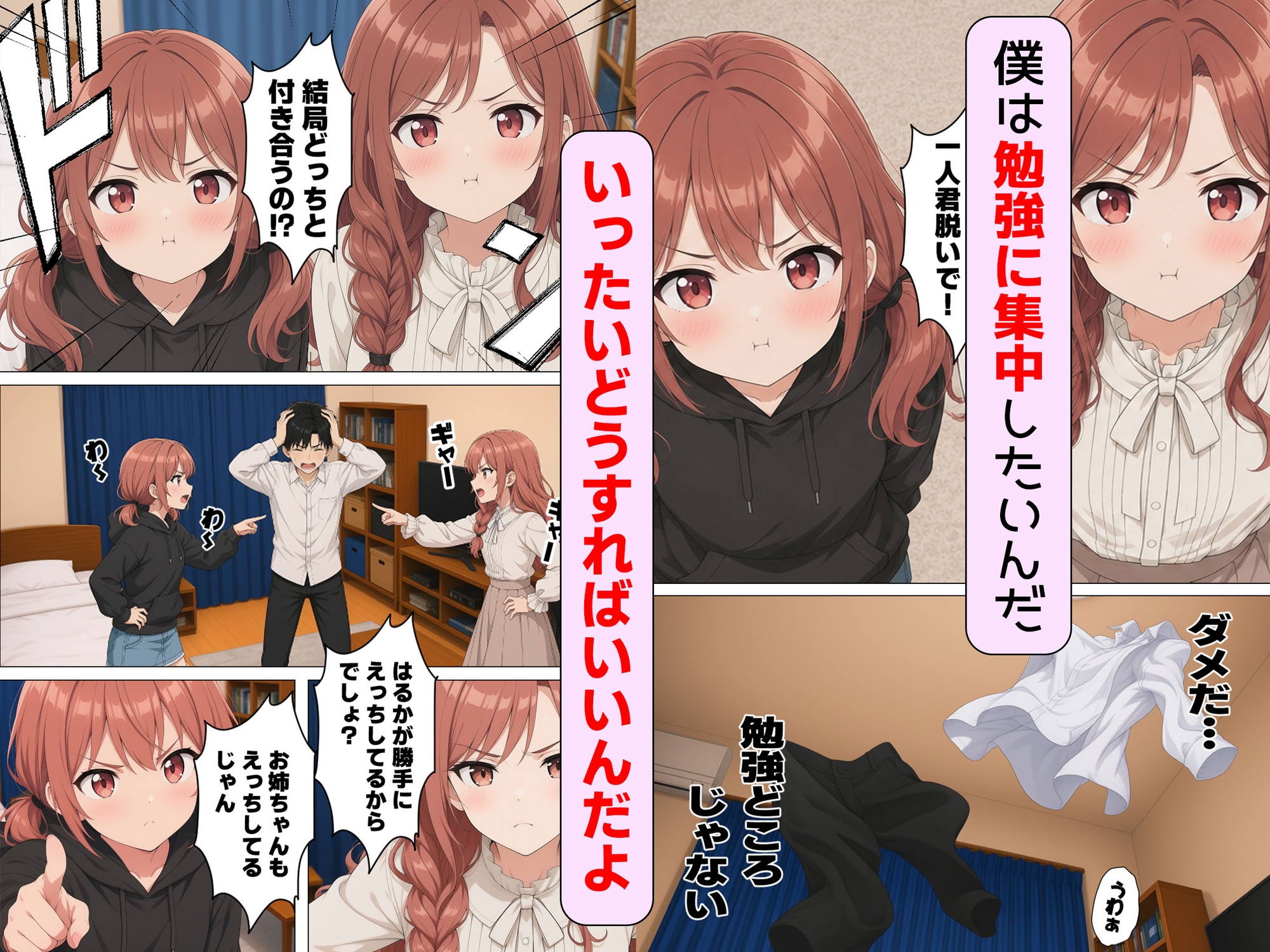 【漫画】なんで僕の隣の部屋にバイト先の双子姉妹が引っ越してくるんだよ