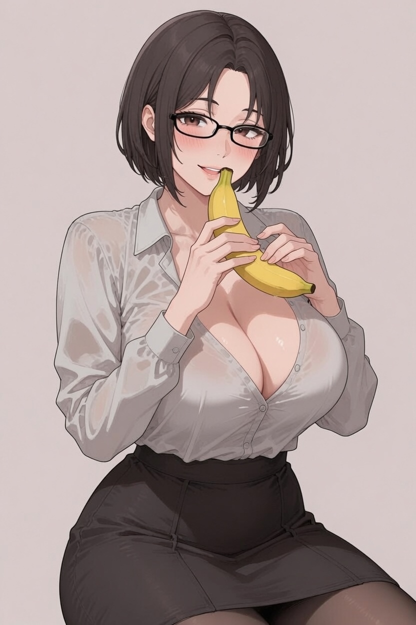 【実演】エッチな妄想で頭トロトロにさせてフェラする変態お姉さん – Preview 5