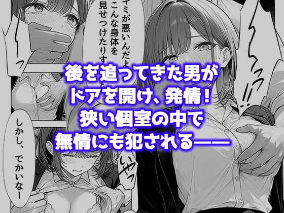 就活帰りの電車で居眠り…パンツ丸見えだった女子大生が駅トイレで中年に犯された件