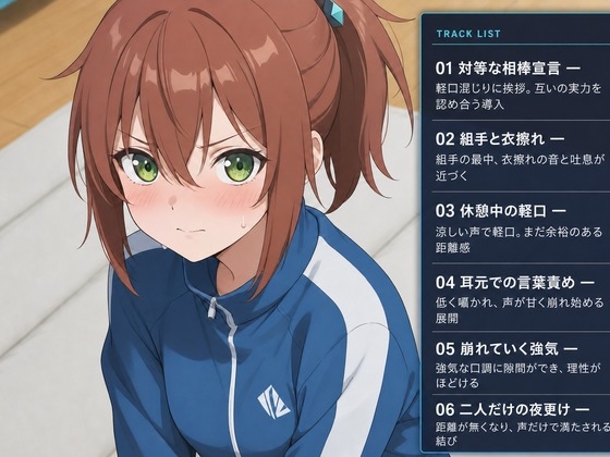 【衣擦れ×言葉責め】対等な相棒のはずが、二人だけの特訓合宿でとろとろに堕とされる話 – Preview 3