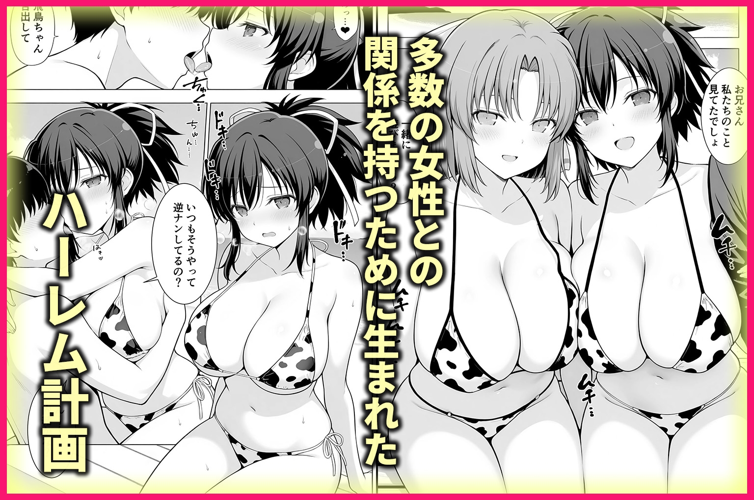 ヤリマンな私たち、3人でセックスします！ 飛鳥・雪泉