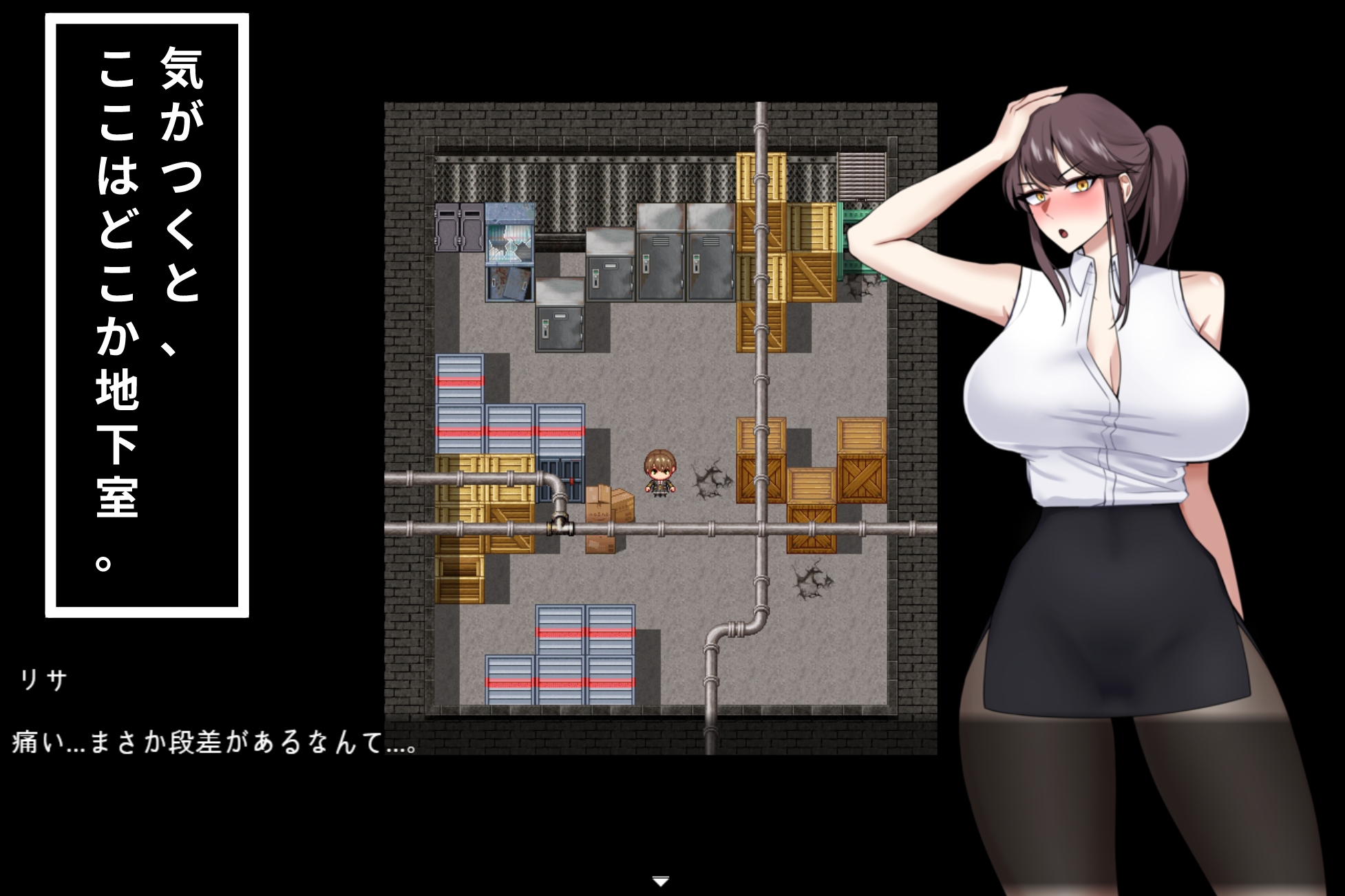 脱出！リサとエロい罠の部屋 – Preview 2