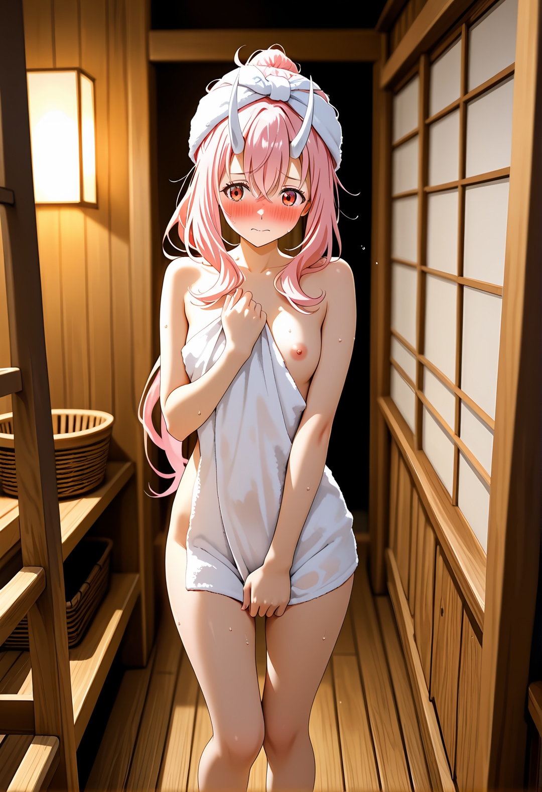 オニ族の姫を輪○温泉旅行 ～湯煙の中で理性が溶けるまで犯され続けたシュ〇～